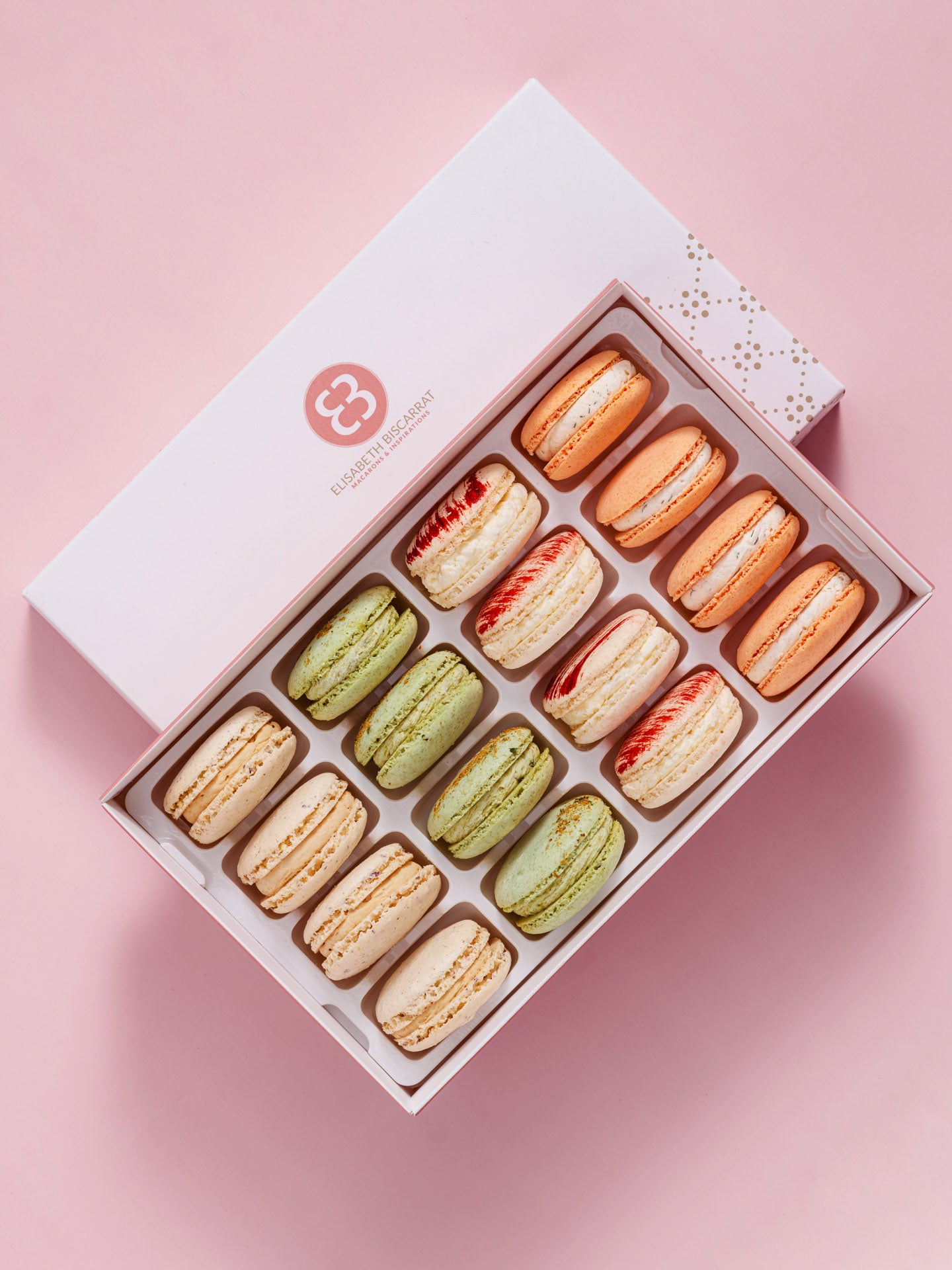 Coffret de macarons salés