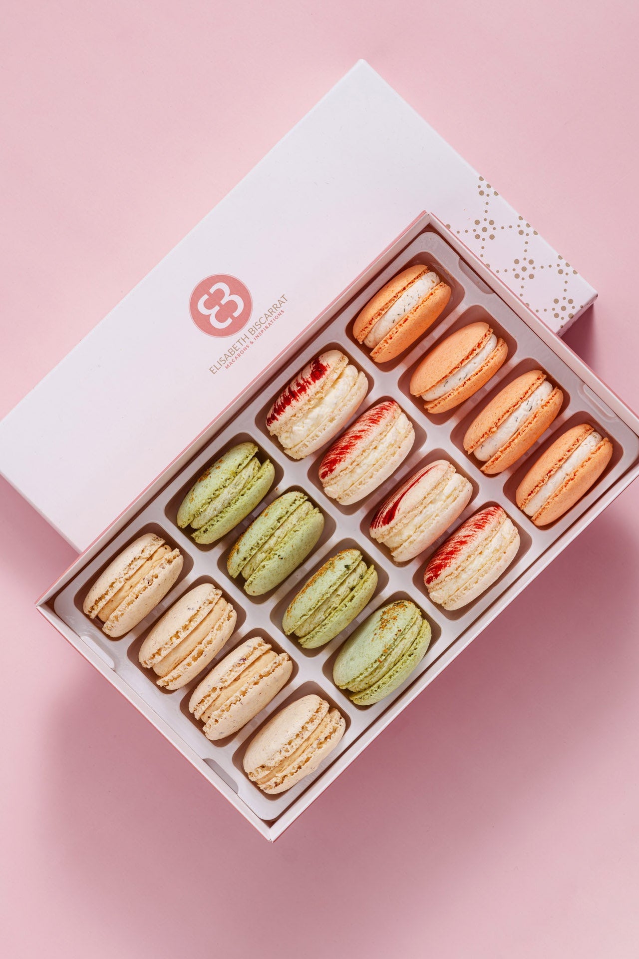 Coffret de macarons salés