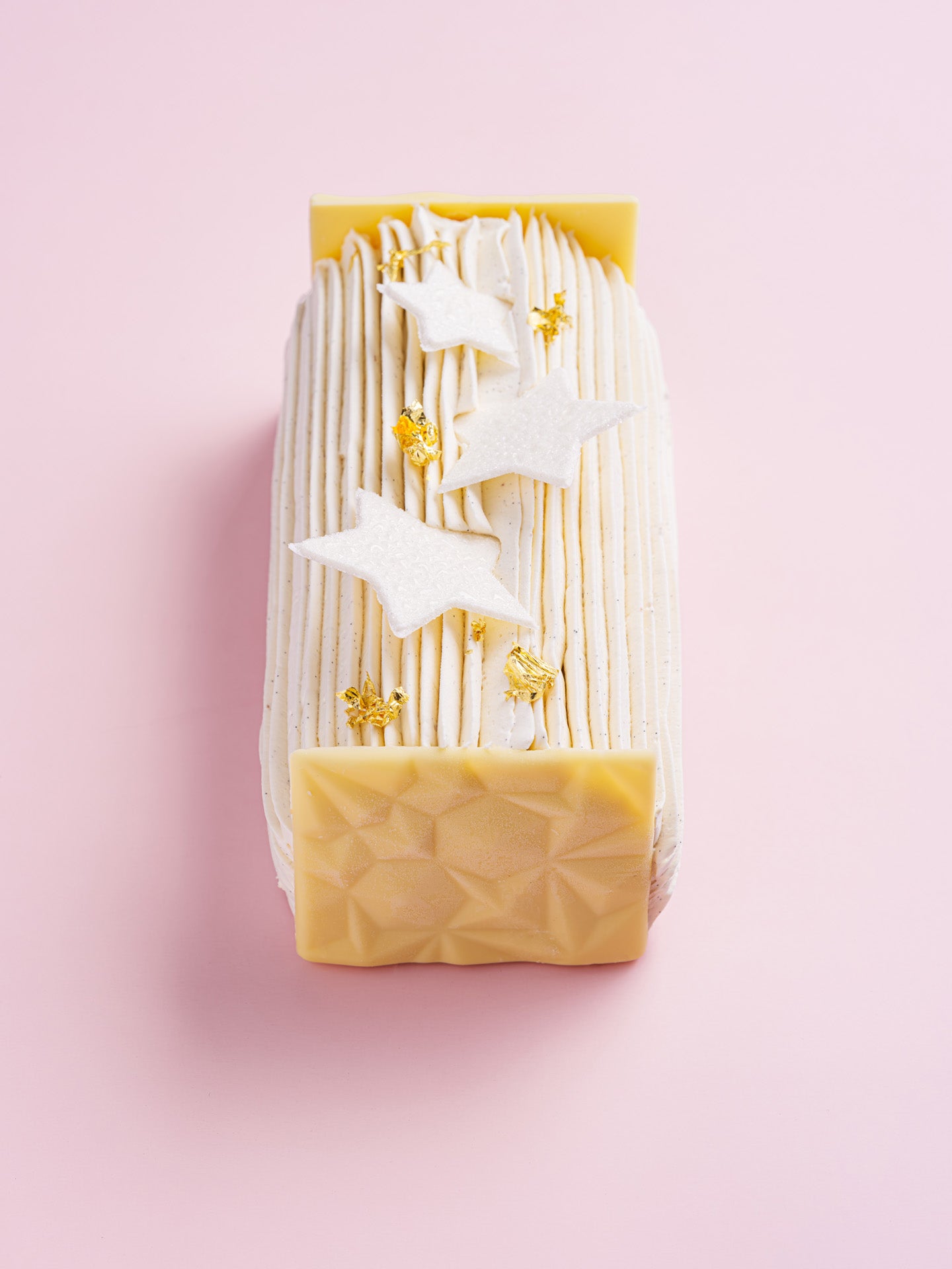 bûche à la vanille