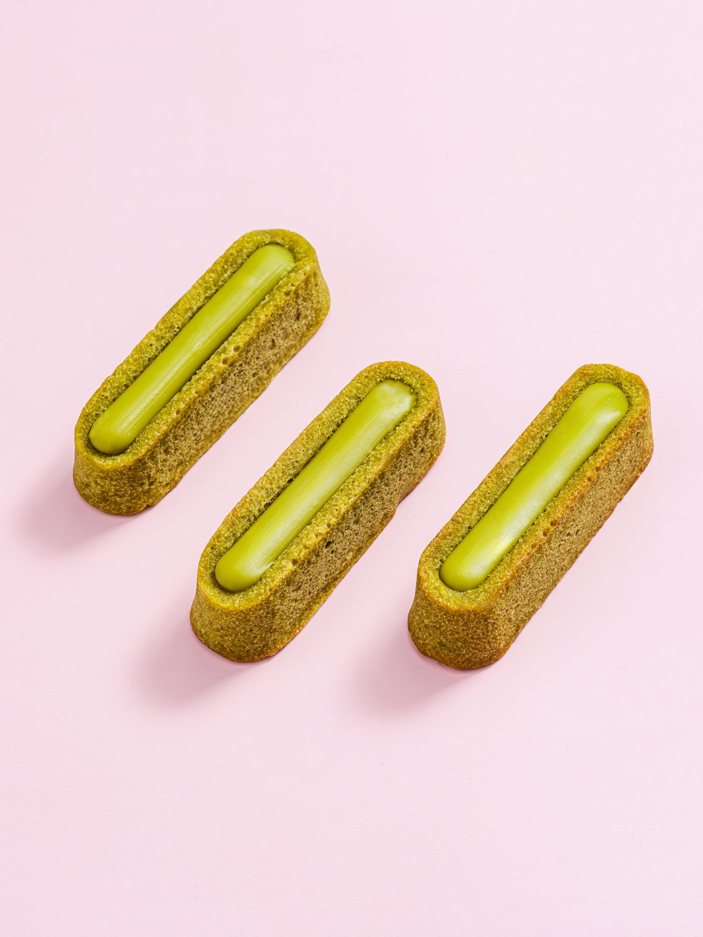 Financier à la pistache