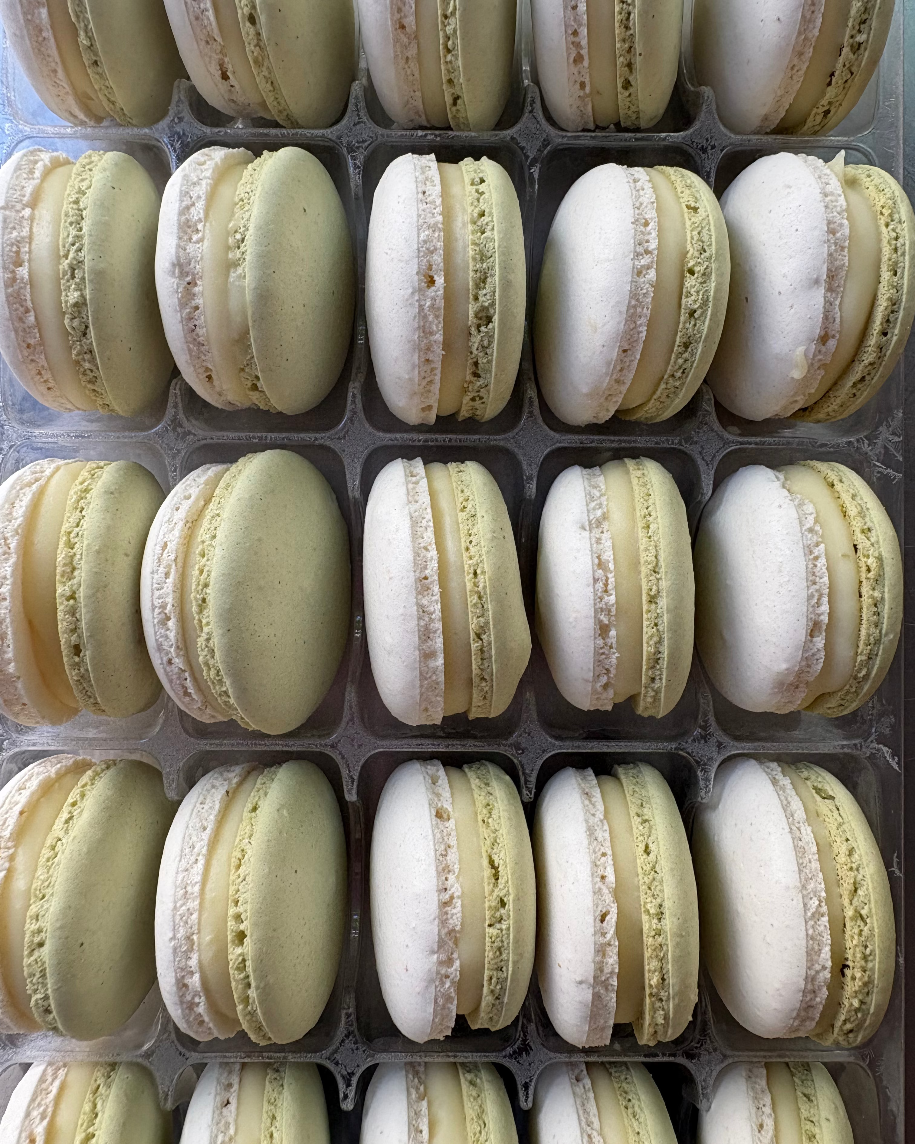 Macaron - yaourt citron-vert