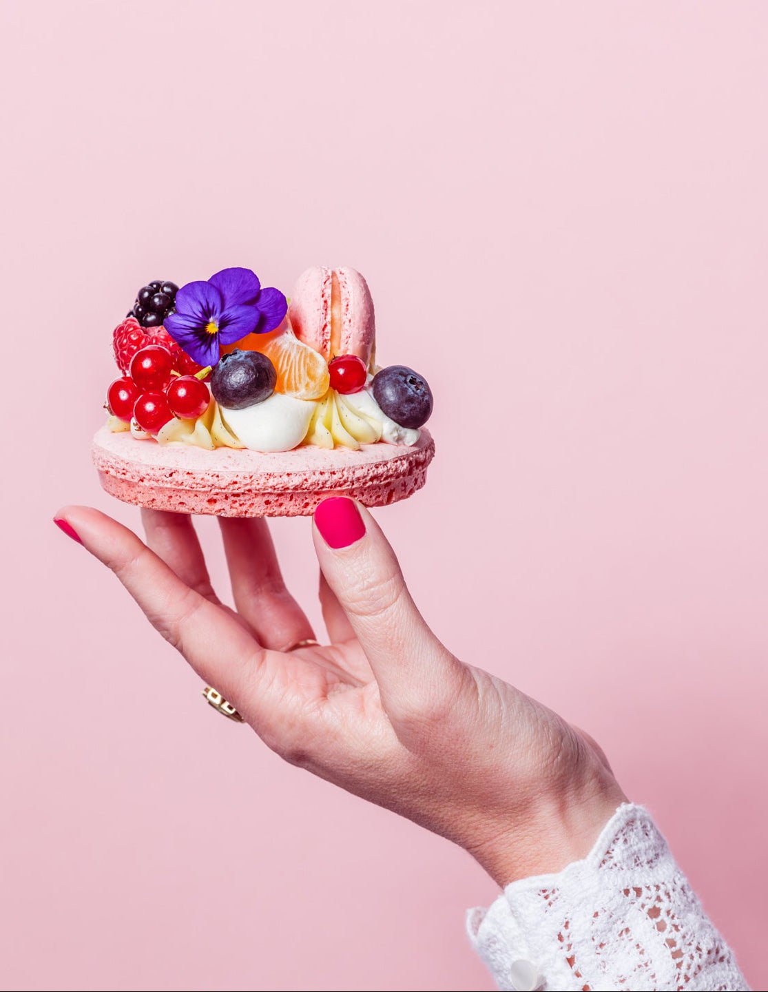 Petit jardin sur main