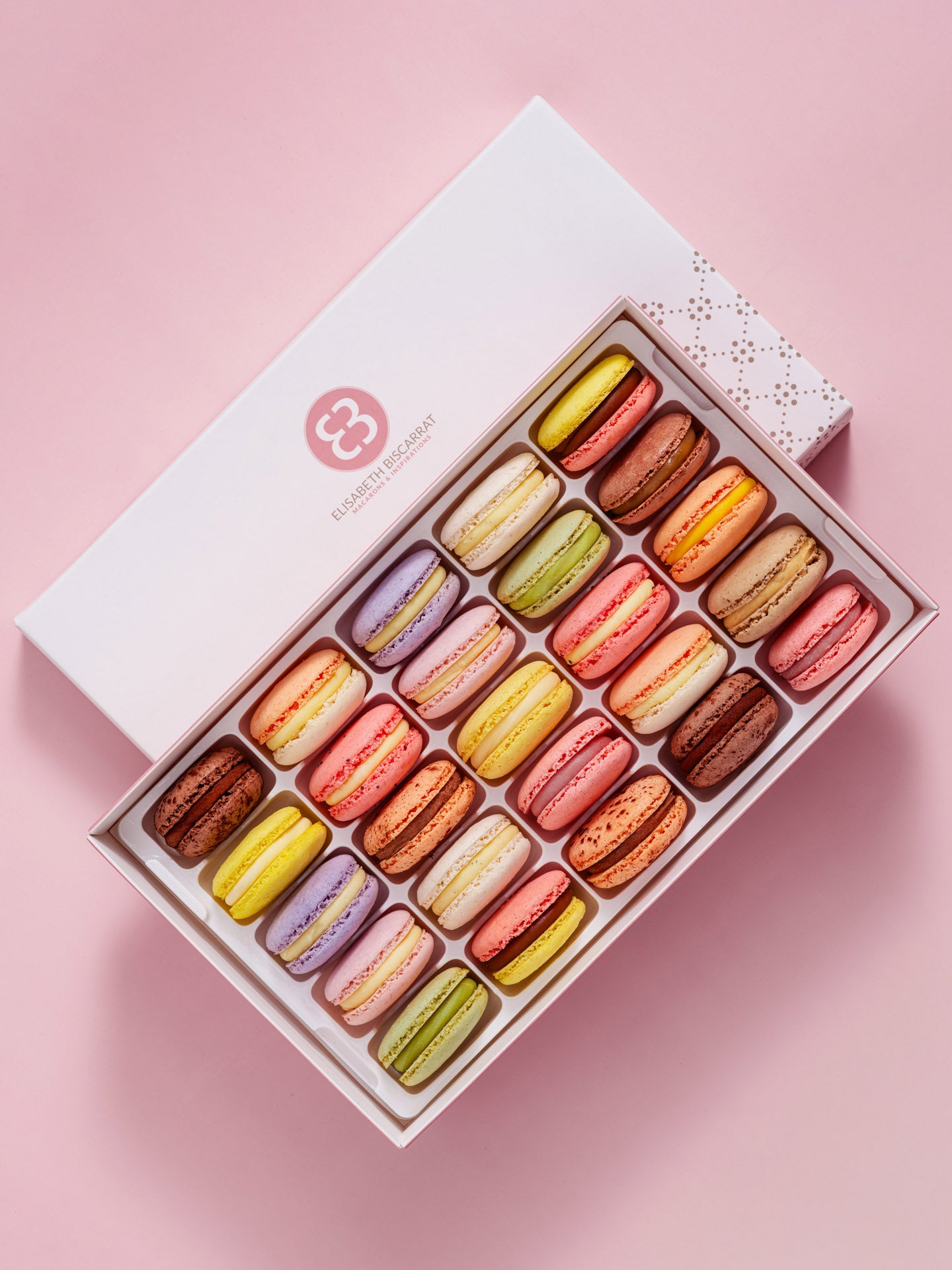 Coffret de 25 macarons