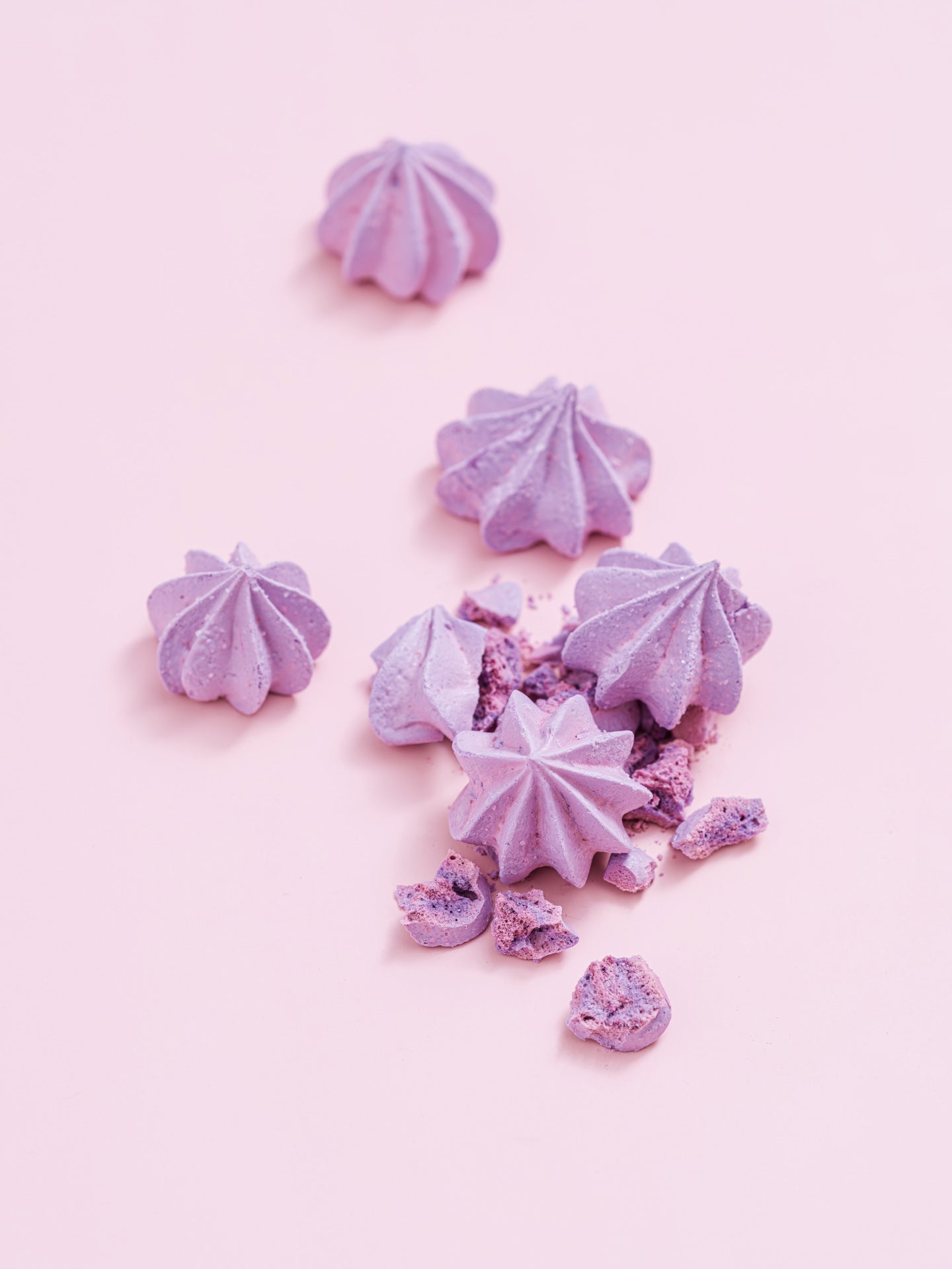 Meringue à la violette